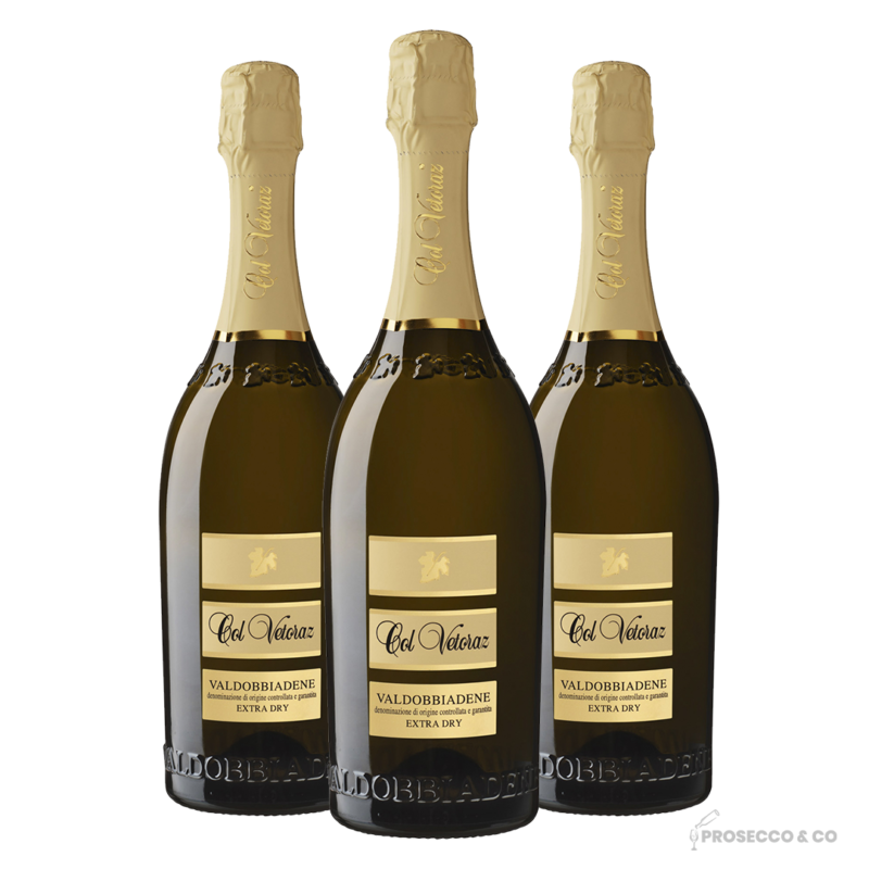 Prosecco Col Vetoraz Valdobbiadene DOCG - </br>Extra Dry -